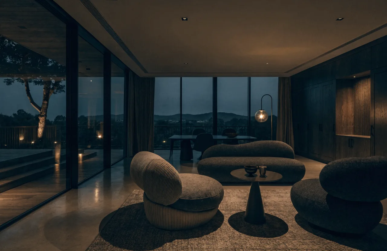 Saadiyat Residence — interior, living space